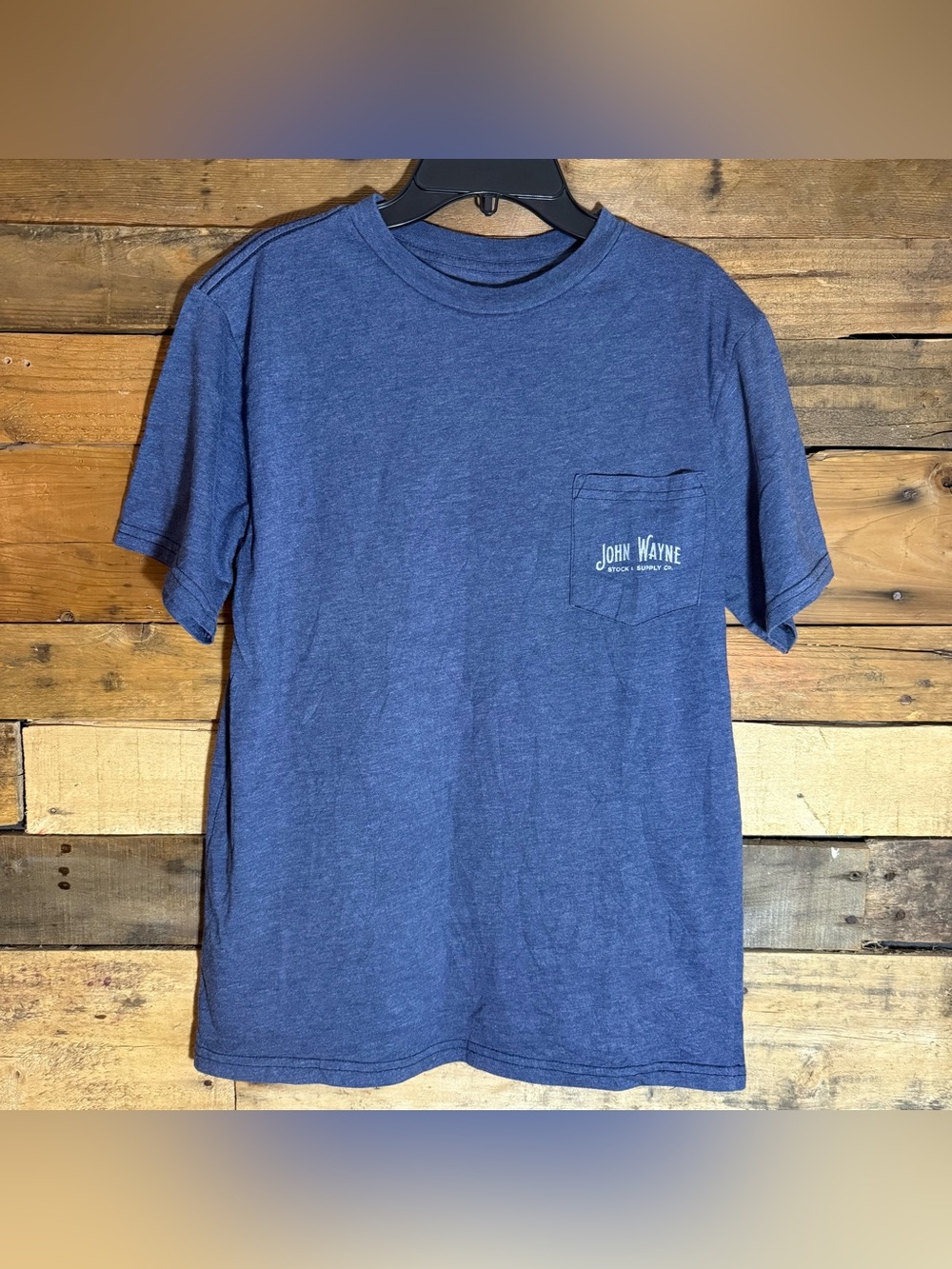 HOOEY "JOHN WAYNE" NAVY T-SHIRT Small